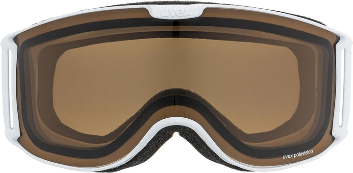 Uvex Unisex Skyper Pola Skibrille Einheitsgrösse Weiss, Einheitsgrösse Weiss
