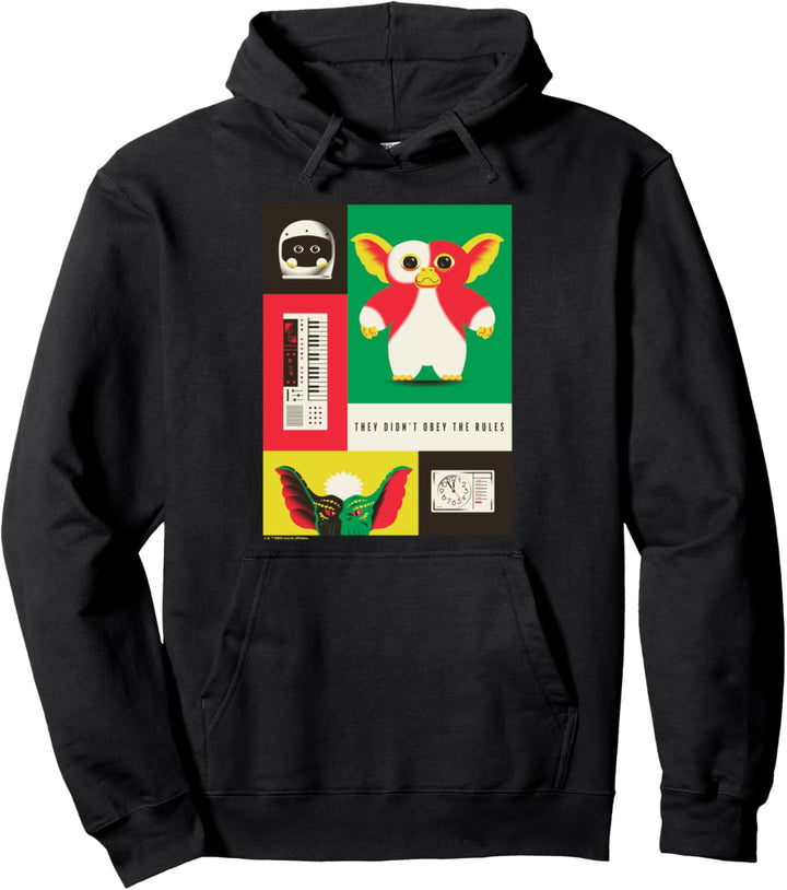 WB 100: Gremlins They Didn't Obey The Rules Icons Poster Pullover Hoodie