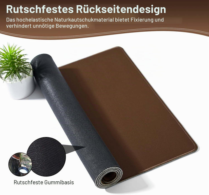 Schreibtischunterlage Mauspad, Mauspad XL 700 x 300mm, Mausunterlage Gross, Gaming Mouse Pad, Auslau