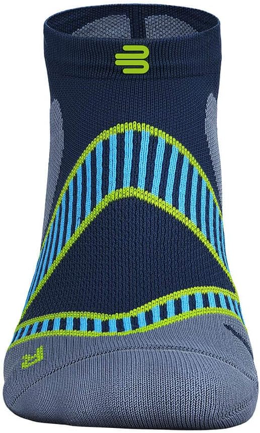 BAUERFEIND Sportsocken Run Performance Low Cut Socks, 1 Paar kurze Laufstrümpfe 41-43 Blau, 41-43 Bl