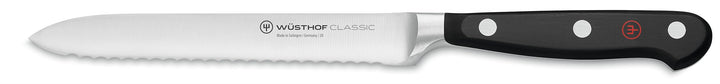 WÜSTHOF Classic Aufschnittmesser 14 cm, Schwarz, Schwarz
