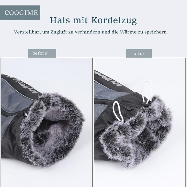 Hundejacke für mittelgröss und grosse Hunde, wasserdichte Hundemantel, Reflektierende Hunde Winterja