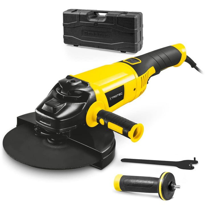 TROTEC Winkelschleifer PAGS 10-230 – Trennschleifer 2.000 Watt, Drehzahl 6.500 min-¹, Scheiben-Ø: 23