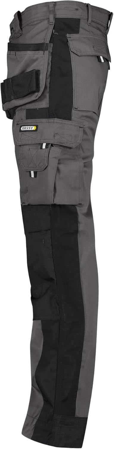 Dassy HOSE SEATTLE PESCO61 (245 gr) ZEMENTGRAU/SCHWARZ 54