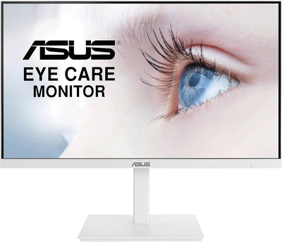 ASUS Eye Care VA27DQSB-W - 27 Zoll Full HD Monitor - Rahmenlos, ergonomisch, Flicker-Free, Blaulicht