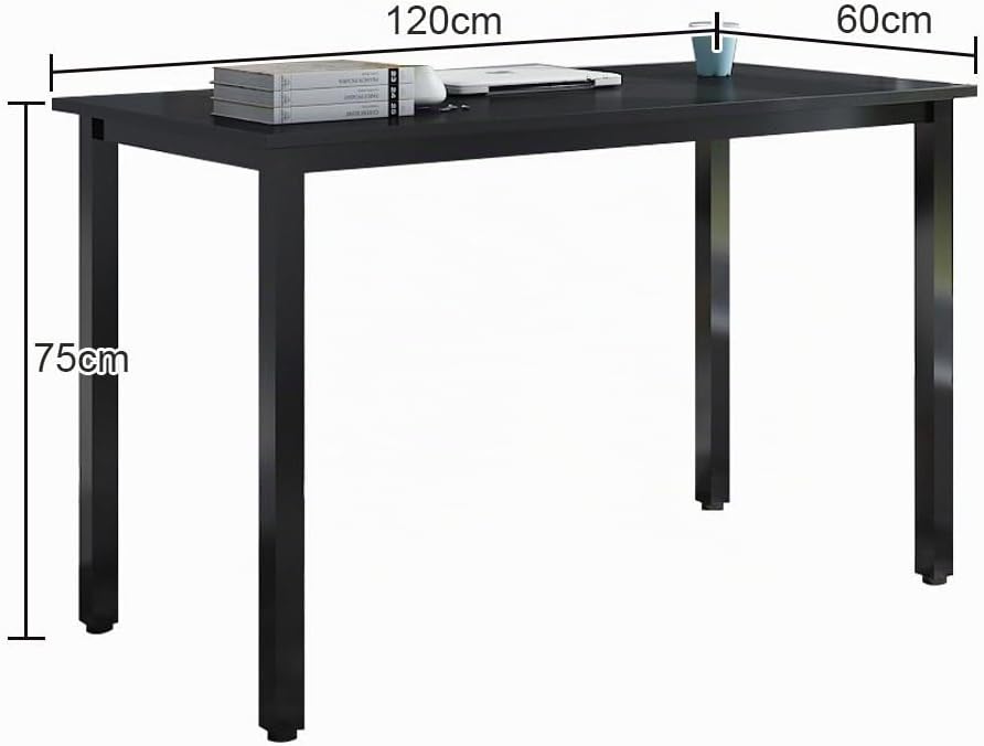 sogesfurniture Schreibtisch Computertisch Büromöbel PC Tisch, Stabil Bürotisch Arbeitstisch Esstisch