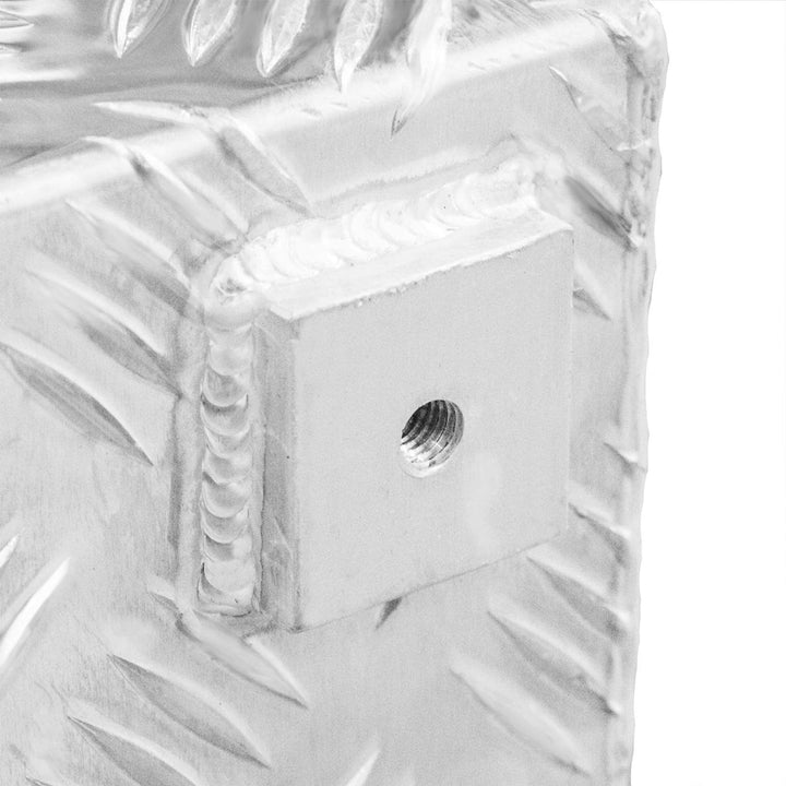 JUMBO Alluminium Riffelblech-Box Alu 312 Liter ALUT312 L1272 x B 525 x H 515 mm ALU-Box Kiste Transp