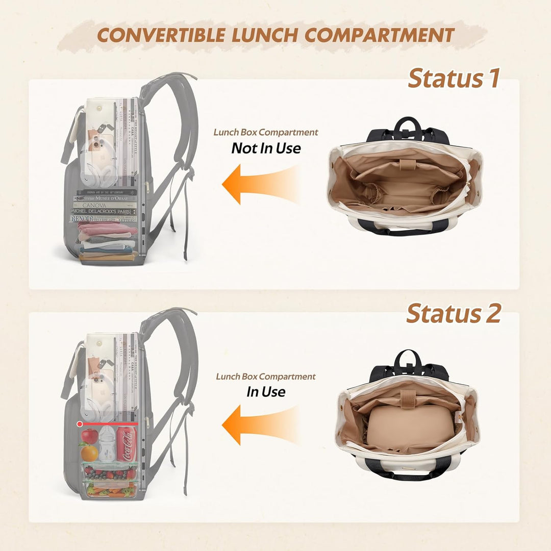 GOLF SUPAGS 25L Baby Wickelrucksack mit Tragbarer Wickelauflage und Kinderwagengurte, Lsoliertes Lun