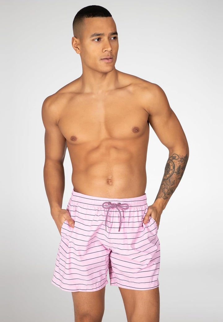 Protest Herren Beachshort Sharif XS Rosa (Pastel Pink), XS Rosa (Pastel Pink)