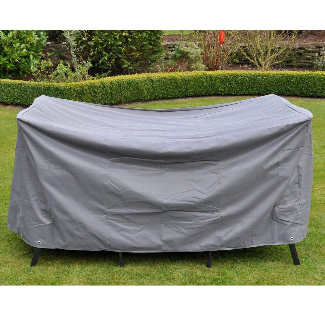 HI Schutzhülle Abdeckung schwer für Sitzgruppen Gartentische 230x155x80cm eckig anthrazit 61045