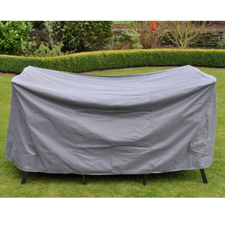 HI Schutzhülle Abdeckung schwer für Sitzgruppen Gartentische 230x155x80cm eckig anthrazit 61045