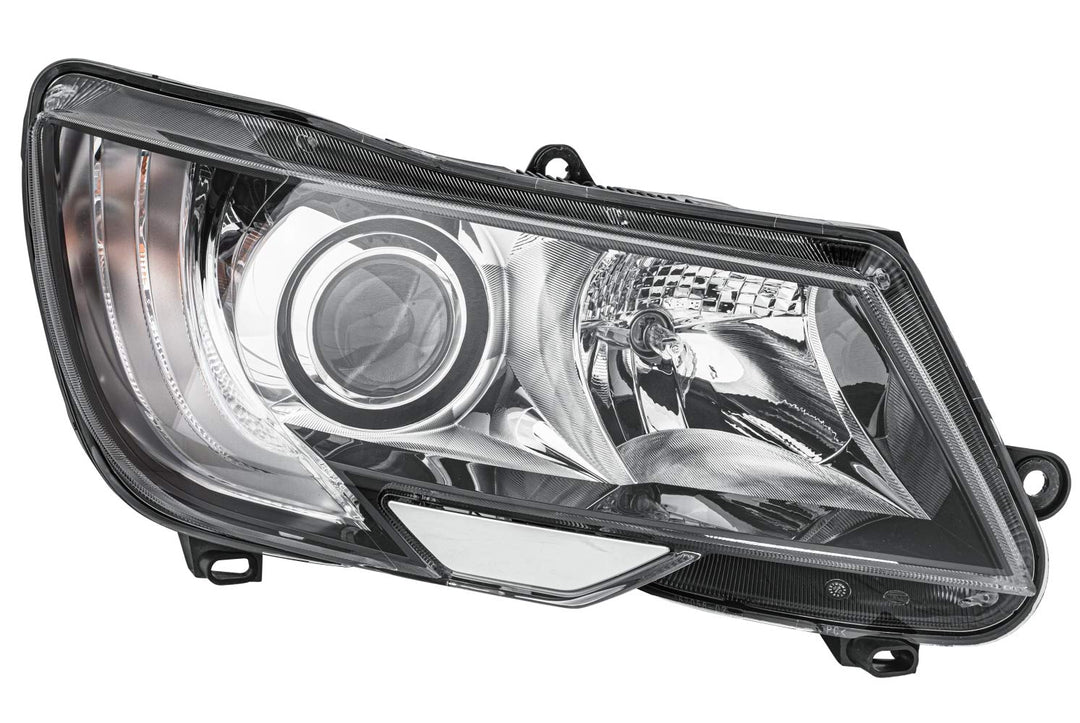HELLA 1EL 011 314-321 DE/Halogen-Hauptscheinwerfer - rechts - für u.a. Skoda Superb II Estate (3T5)