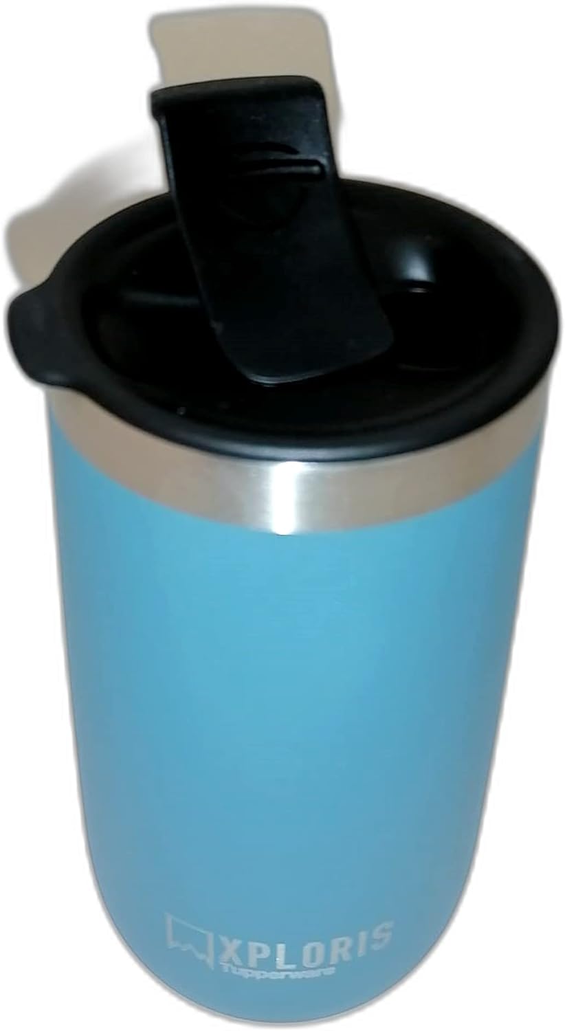 Tupperware Thermobecher Xploris to Go 350 ml Hot & Go Thermo Boy Thermal Isolierbecher Becher Kaffe