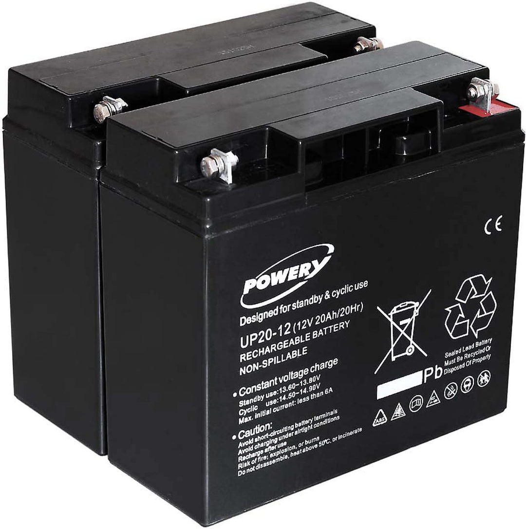 akku-net Blei-Gel Akku für USV APC Smart-UPS RBC7 20Ah (ersetzt auch 18Ah), 12V, Lead-Acid