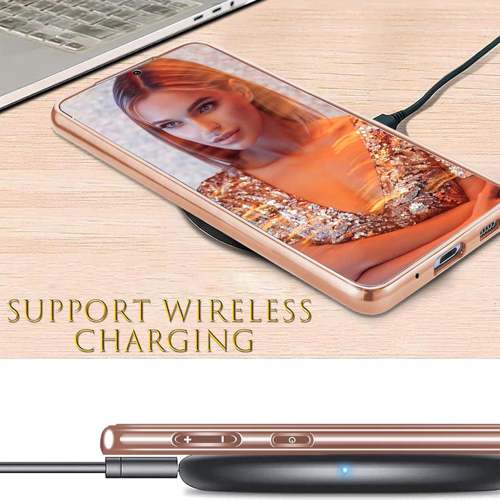 Hülle S20 FE Handyhülle für Samsung Galaxy S20 FE 5G Hülle Glitzer Bling Sparkle Ultra Dünn Schutzhü