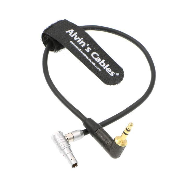 Alvin's Cables 5 Pin Rechtwinklig Stecker auf Rechtwinklig 3,5 mm TRS Audiokabel für ARRI Alexa Mini