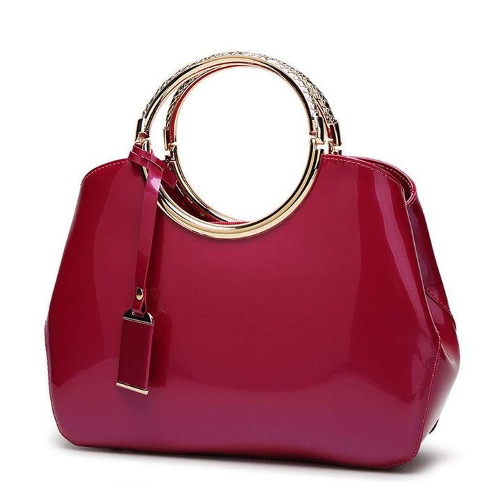 DEERWORD Damen Taschen Handtasche Frauen Elegant Tasche Henkeltasche Vintage PU-Leder 5376 1-teilig