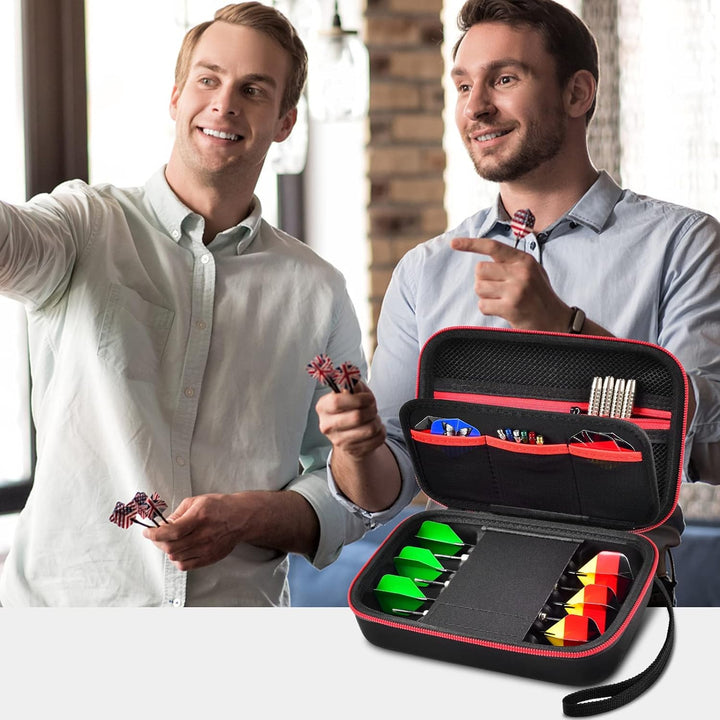 Boobowl Darttasche Organizer für Stahlspitze und weiche Dartpfeile, Dart-Tragetasche, passend für Da