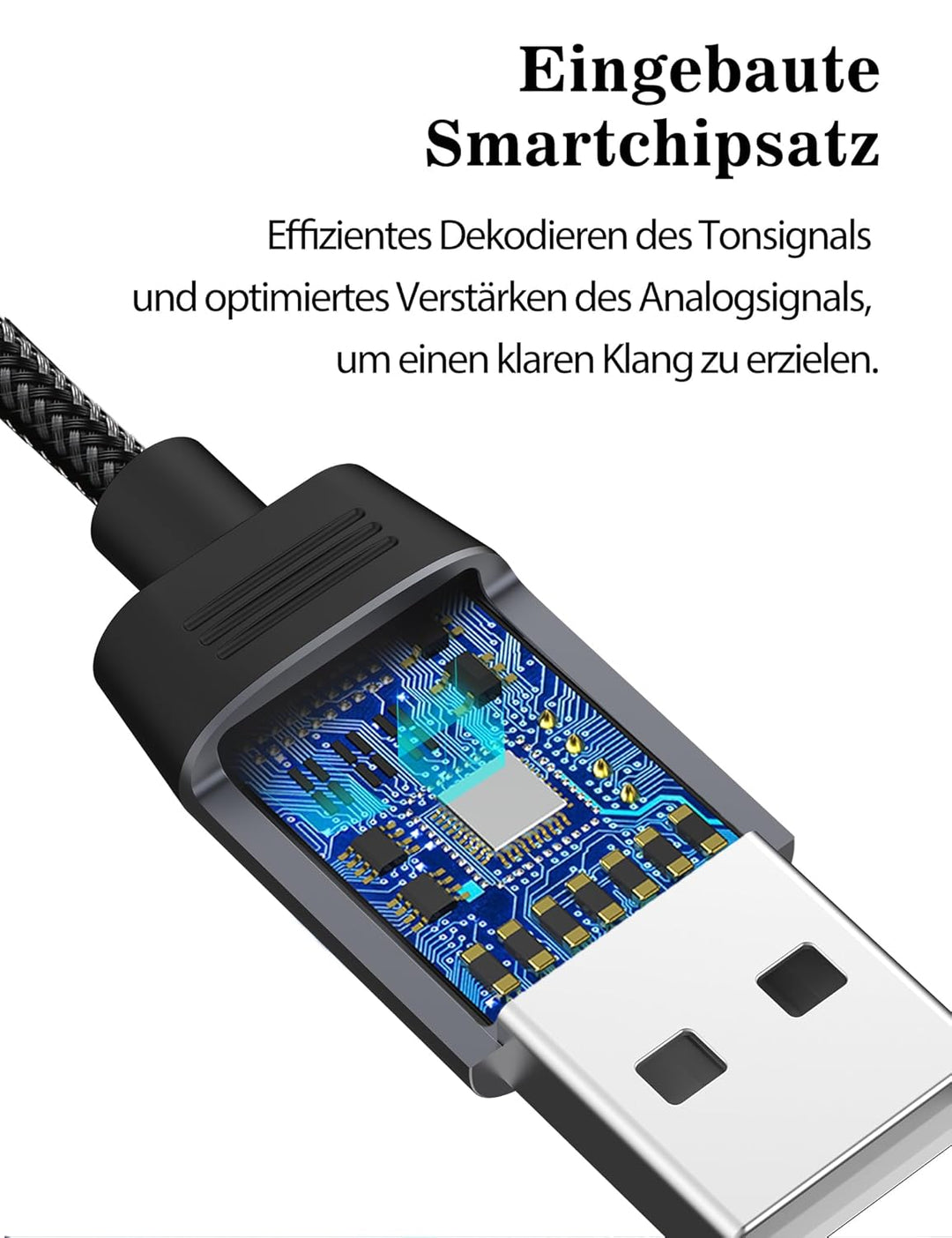 DuKabel XLR auf USB Adapter Type A Stecker auf XLR Buchse Mikrofonkabel für Aufnahmen, Live-Übertrag