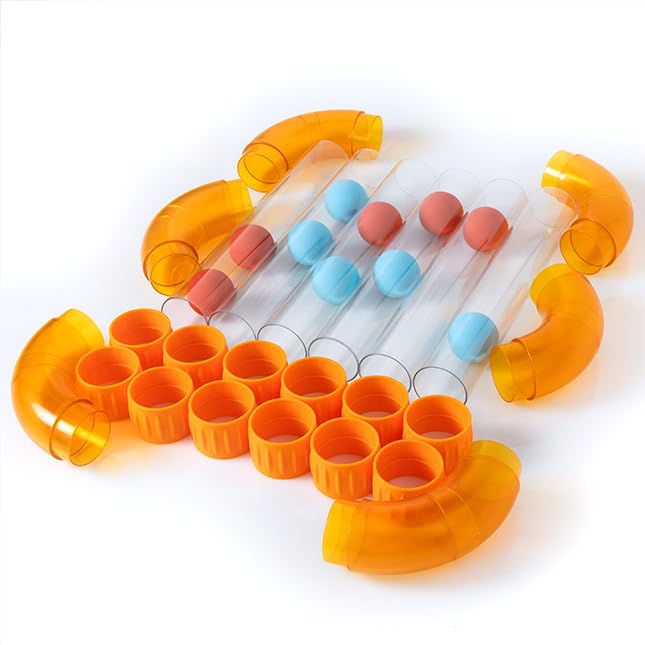 Fat Brain Toys Air Toobz Erweiterungspaket – Luftbetriebenes STEM-Bauspielzeug – Kinder & Jugendlich