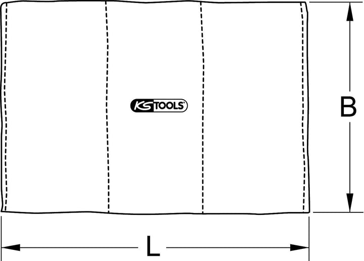 KS Tools 610.3350 Flammschutzmatten, 330x500mm