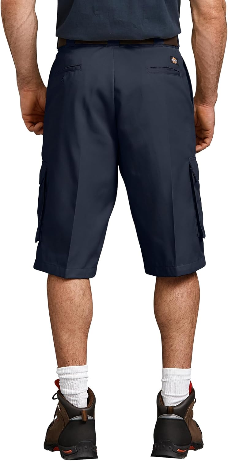 Dickies Cargo-Shorts für Herren, lockere Passform, Twill, 33 cm. 30 Dark Navy V1, 30 Dark Navy V1