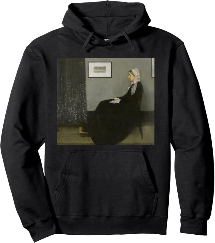 Whistlers Mutter Gemälde von James McNeill Whistler Pullover Hoodie