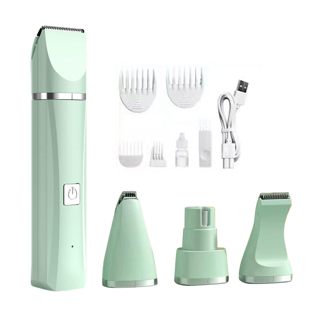 Hundeschermaschine Für Die Fellpflege, Hundeschermaschine, Fellpflege-Set, 4-in-1, Wiederaufladbar,