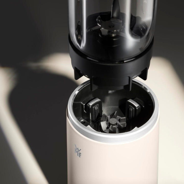WMF Mix &amp; Go Touch - sea shell, Smoothie Maker, Personal Blender, Einhandbedienung, 500 W Leistung,