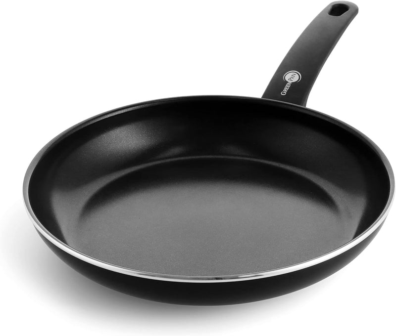 GreenPan Cambridge Bratppfanne (28 cm), gesunde keramische Antihaftbeschichtung, PFAS-frei, induktio