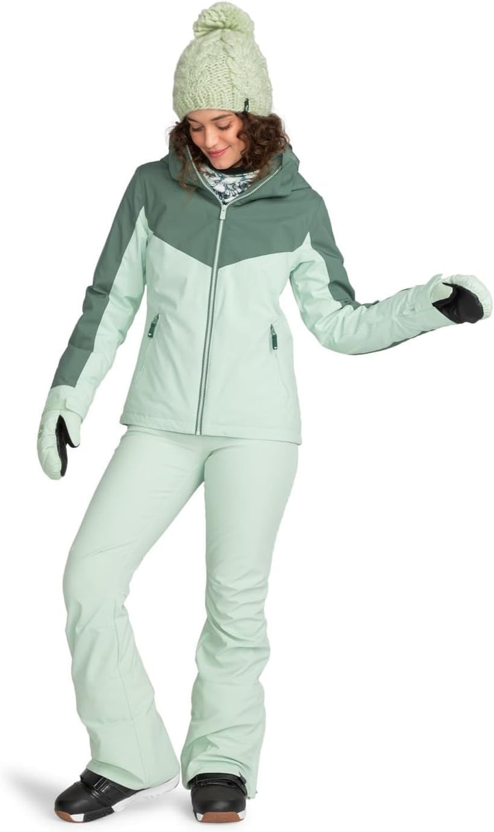 Roxy Damen Free Jet Block Jk Windjacke (1er Pack) S Dark Forest, S Dark Forest