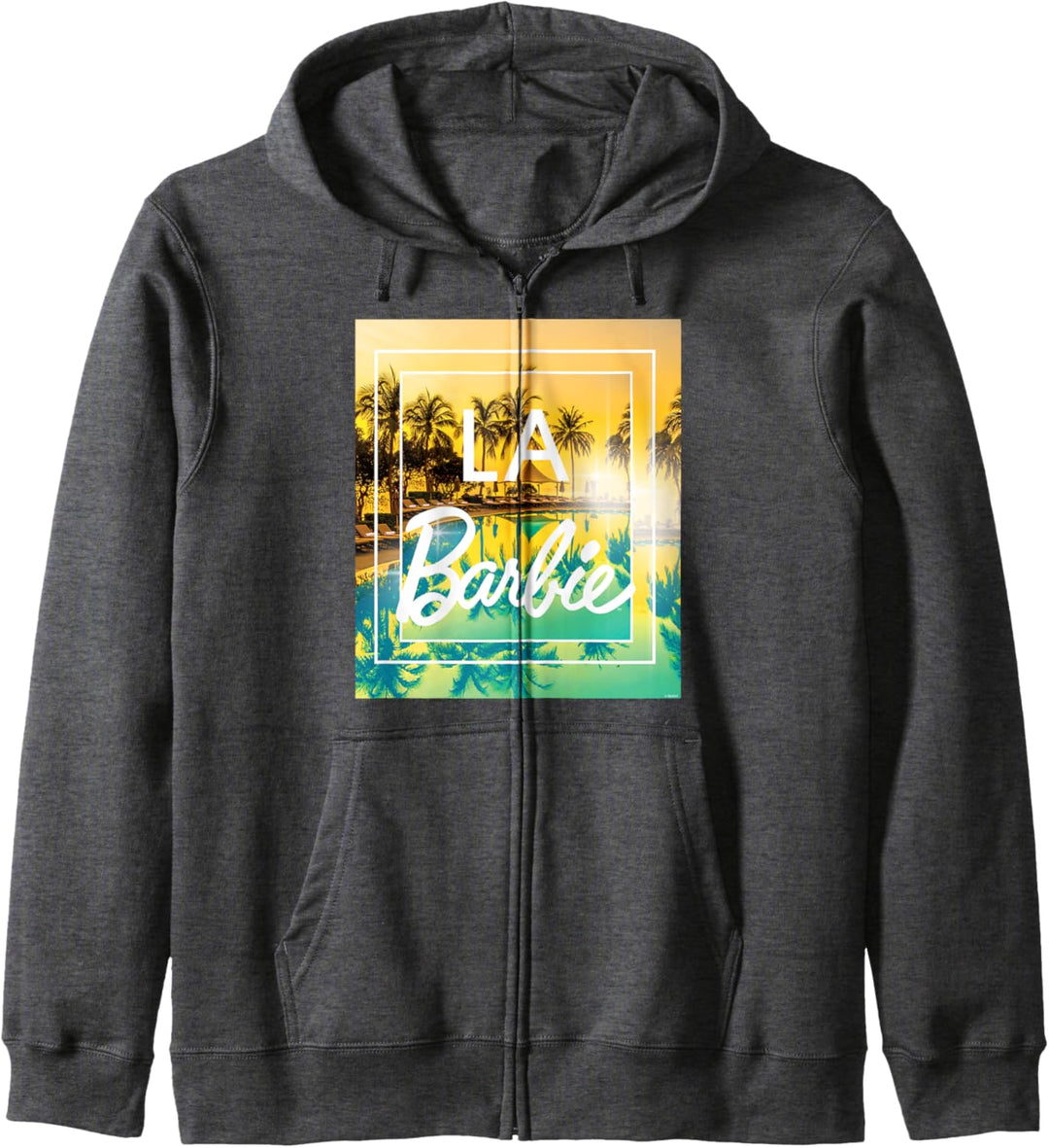 T-Shirt, LA, Palmen, viele Grössen+Farben Kapuzenjacke