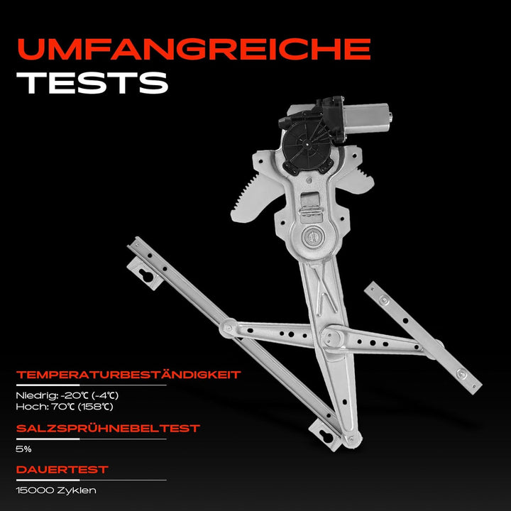 Frankberg Fensterheber mit Motor 2-Polig Vorne Links Kompatibel mit Defender LD L316 Cabriolet Pick-