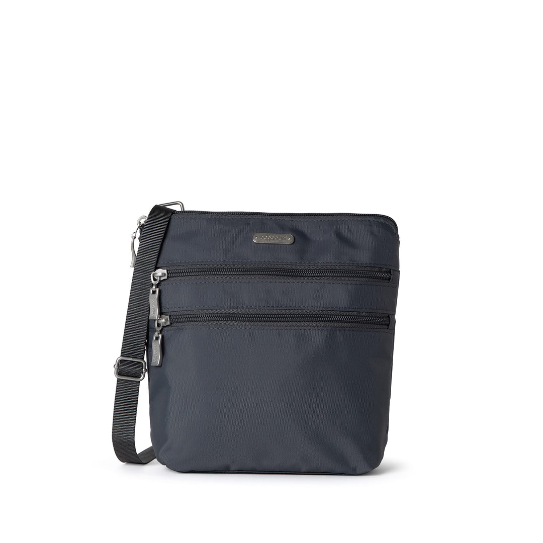 Baggallini Essential Crossbody Bag Essential Crossbody-Tasche für Damen – Integrierter RFID-Kartenha