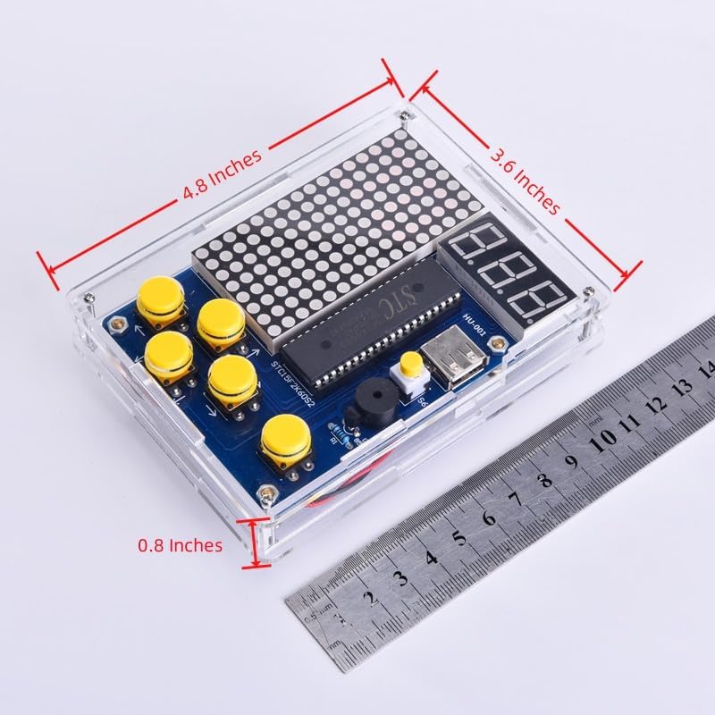DIY Spielekonsole Löten Bausatz, Elektronik Lötübungsset, DIY Handheld Spielkonsole, Lötbausätze mit