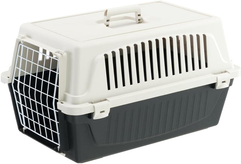 Ferplast Transportbox für Haustiere Hundebox für kleine Hunde und Katzen Atlas 20 EL, Transportbox f