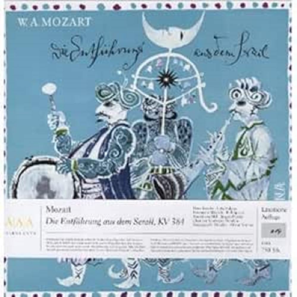 Die Entführung aus dem Serail, Vinyl