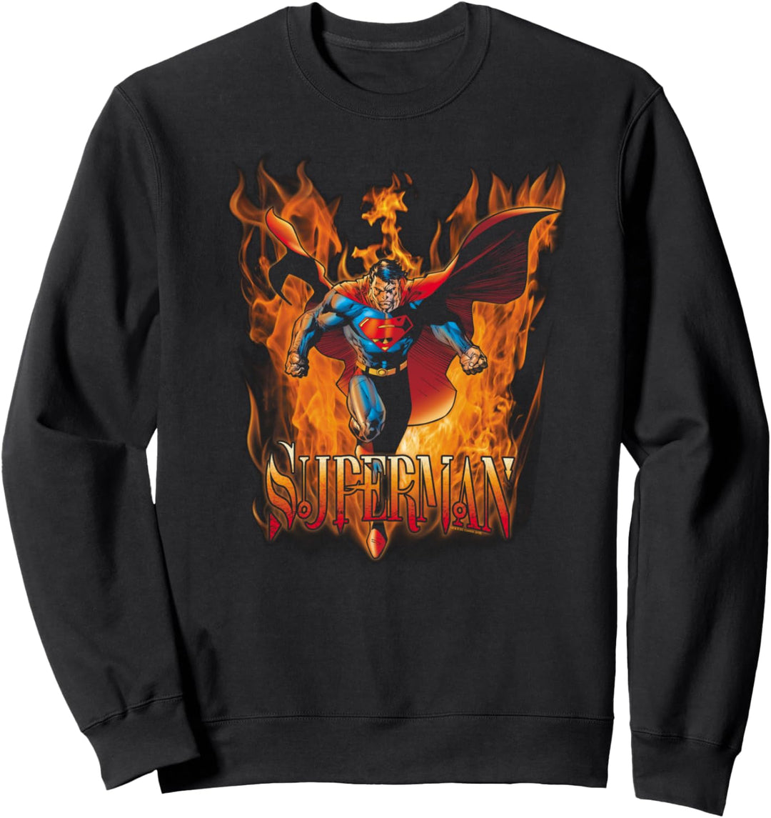 Superman Through the Fire Sweatshirt