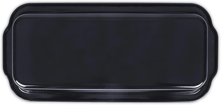 Städter we love baking Brotbackform EMAILLE Black Edition, 30x13x8 cm, Schwarz, emailliert, kratzfes