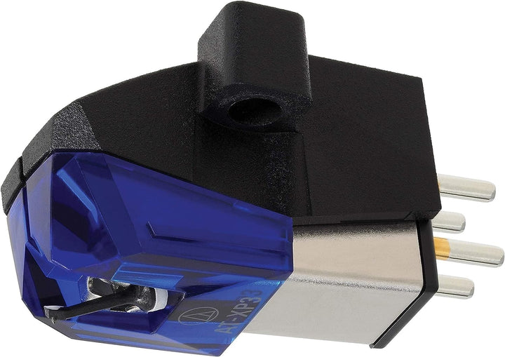 Audio-Technica at-XP3 Dual-Moving-Magnet-Stereotonabnehmer DJ Blau Dual Moving Magnet Stereo Cartrid