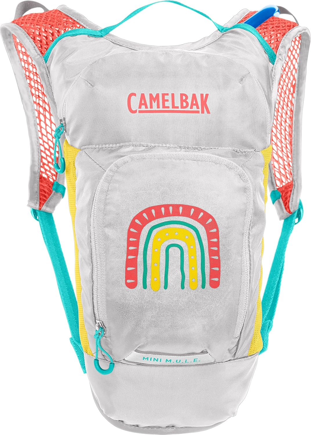 CAMELBAK Unisex-Adult M.u.l.e Rucksack, Grau/Regenbogen