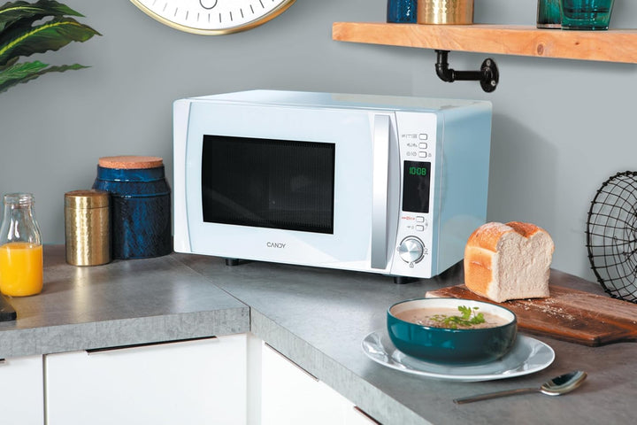 Candy cmxg20dw – Mikrowelle mit Grill und Cook in App, 40 Automatikprogramme, 1000 W, Farbe: weiss W