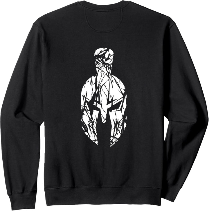 Spartaner Helm Beast ON | Rückseite Rücken Druck GYM Fitness Sweatshirt