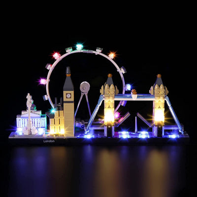 Led Licht Set für Lego Architecture London Skyline,Dekorations Led Beleuchtungs Set für Lego 21034 L