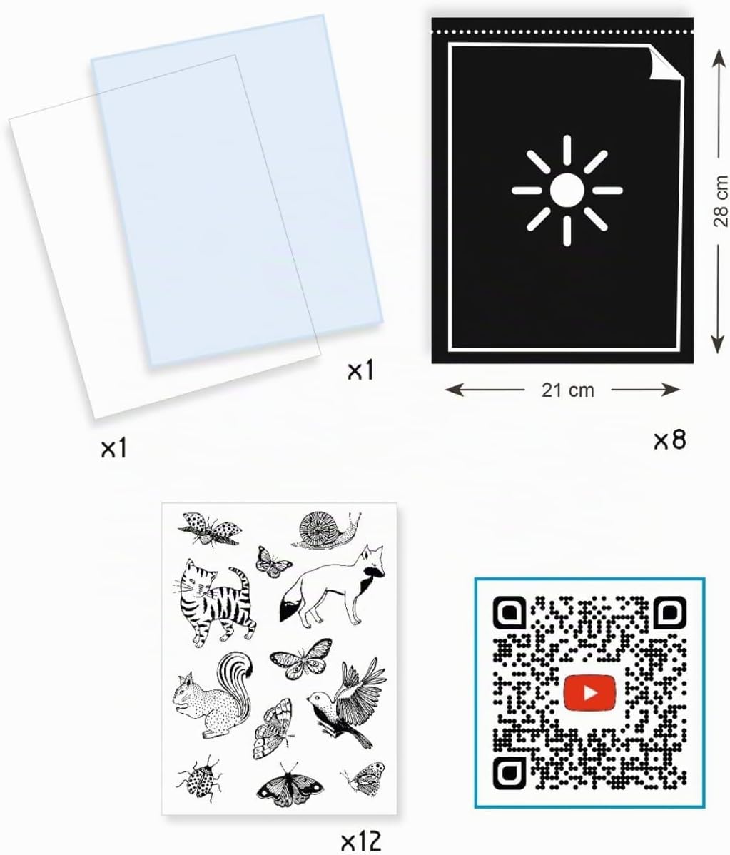 Djeco DJ09339 Cyanotype Starter Kit