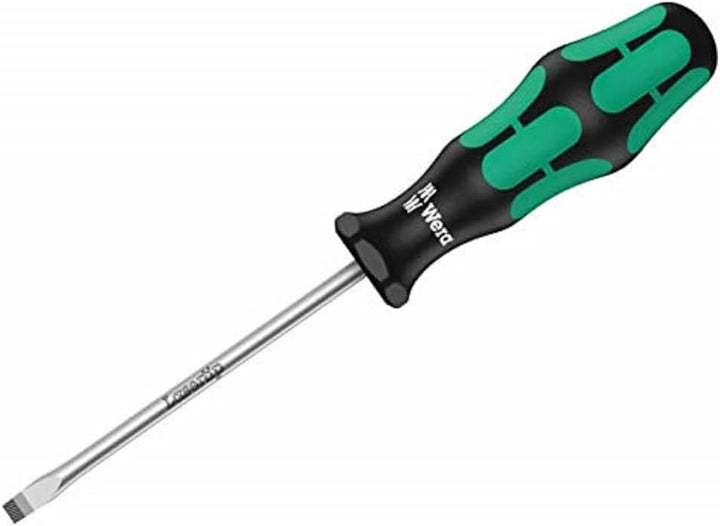 Wera Schlitz-Schraubendreher ̶ Werkstattklinge 334, 1.2 x 8.0 x 175 mm, 05110011001 1.2 x 8 x 175 mm