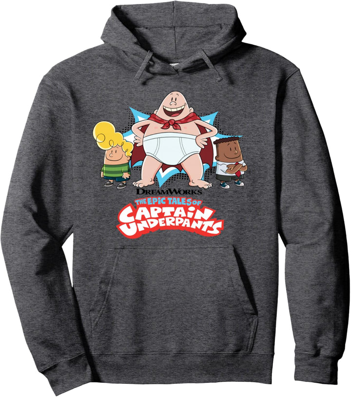 Captain Underpants Der erste epische Film Captain Pose Pullover Hoodie