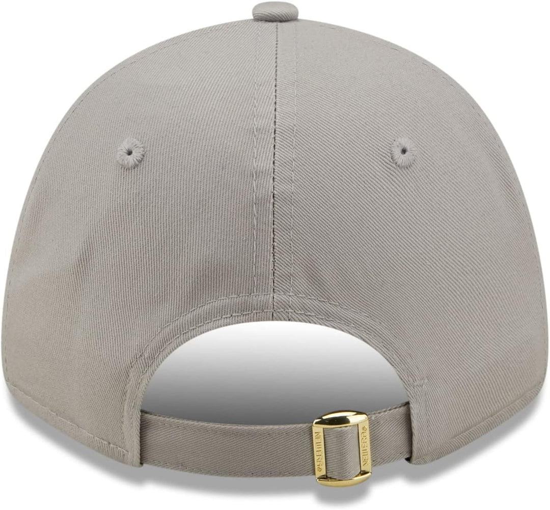 New Era 9Forty Damen Cap - METALLIC New York Yankees grau