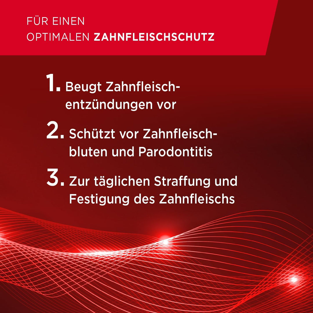 LACALUT AKTIV ZAHNCREME, 100ml Zahnpasta, sofort spürbare Straffung und Festigung des Zahnfleischs,