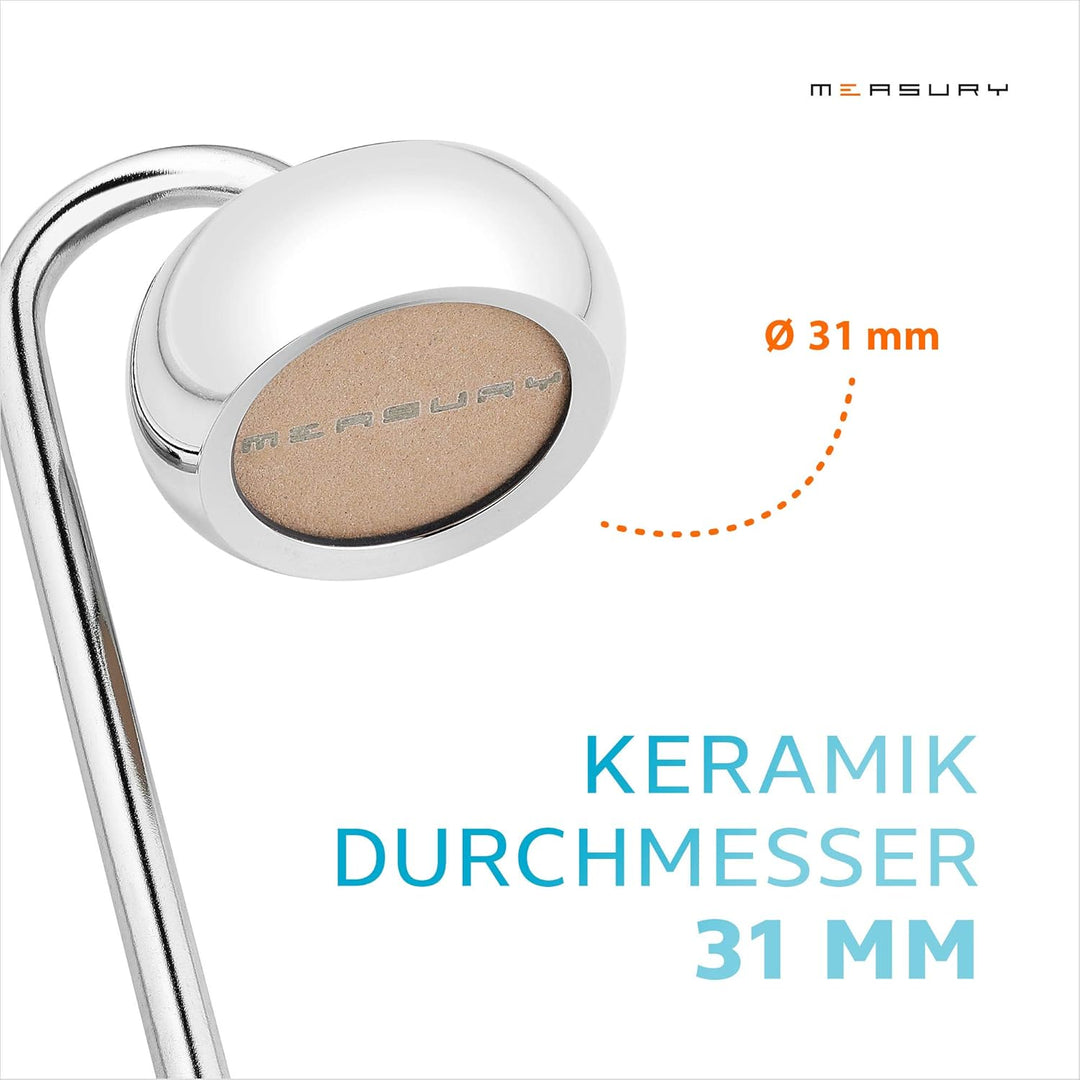 Measury CO2 Diffusor Aquarium aus Edelstahl, Diffuser Aquarium - 350mm 35 cm, 35 cm